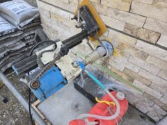 給湯器配管用コアボーリング工事Φ75（一般住宅）